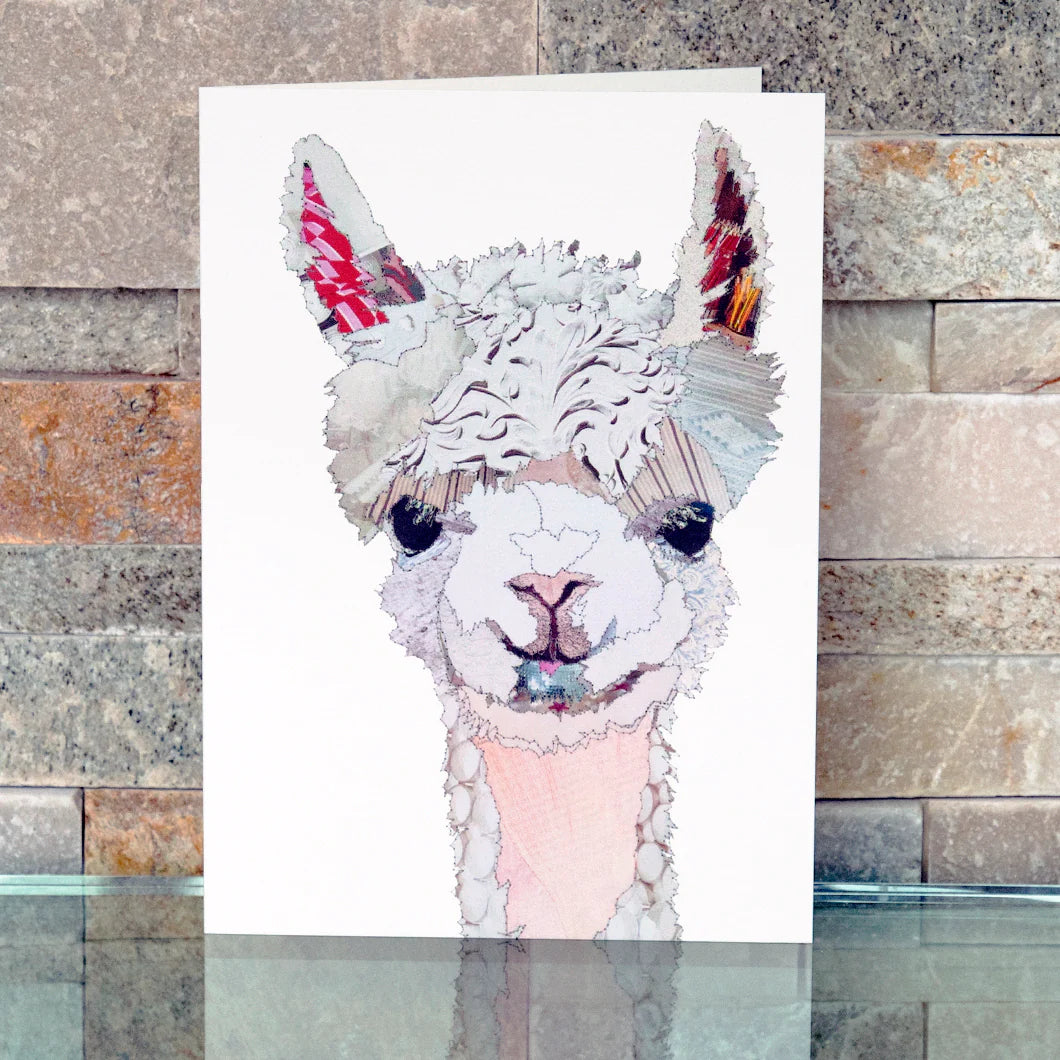 Catherine Kleeli Cards - Llama