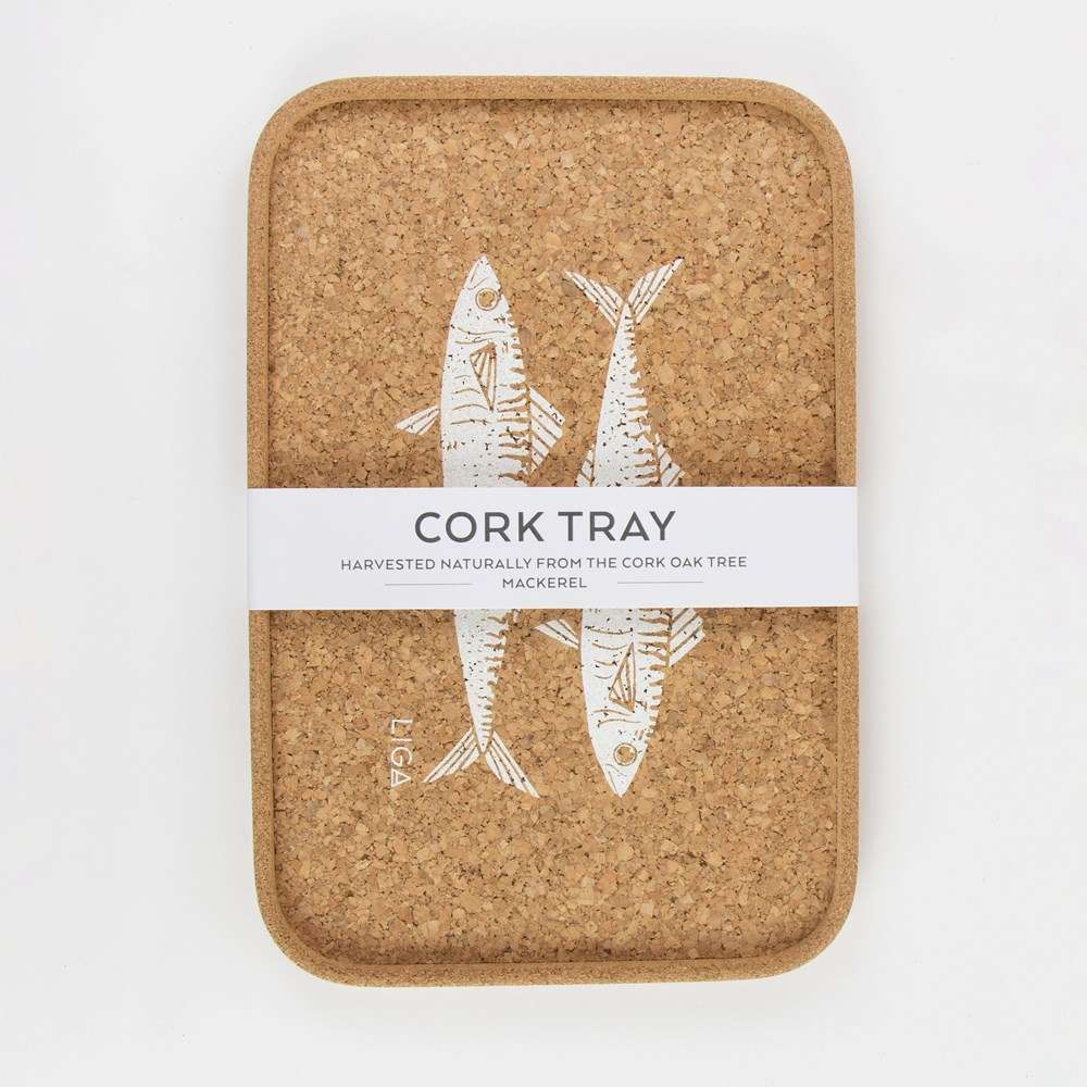 Cork Tray | Mackerel